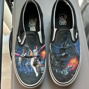 Star Wars Vans Slip On Shoes